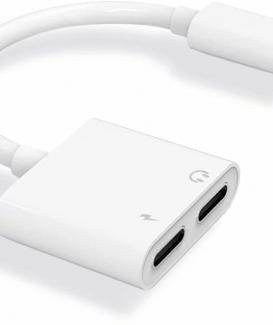 Caricabatterie da Parete con 6 orte USB, 60 W, con Tecnologia di Ricarica Intelligente, Adattatore di Alimentazione USB per Smartphone, iPhone, iPad, Samsung e Altri