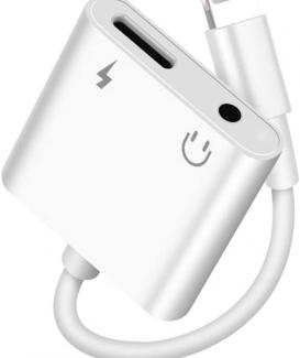 [AppleMFi認定] iPhone用ヘッドフォンアダプター、[充電+ 3.5mmAUXオーディオジャック] iPhone用3.5mmジャックアダプタードングルへの稲妻13/12/11 / X / XS / XS Max / XR / 8/7すべてのiOSと互換性があります